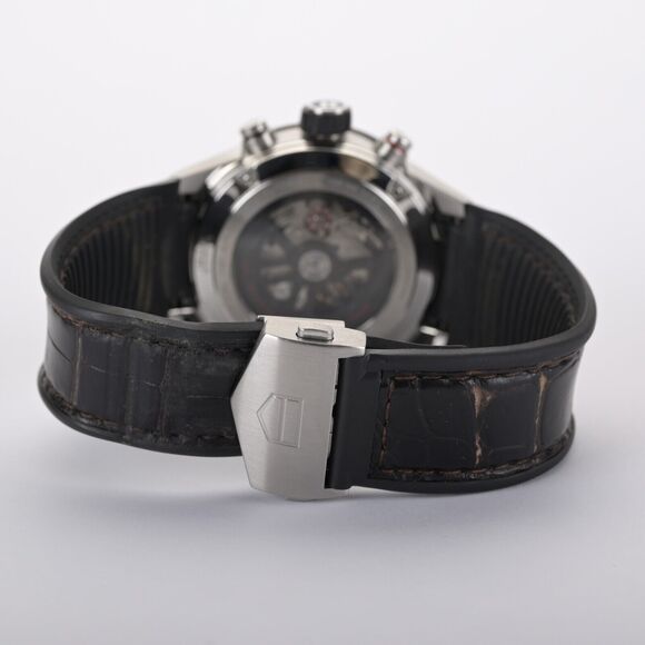 TAG Heuer Carrera CAR201U-0 Skeleton Brown Automatic 43mm Men's Watch - Picture 8 of 12